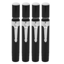 4 Pcs Suporte de Giz de Liga de Alumínio Preto (Preto)