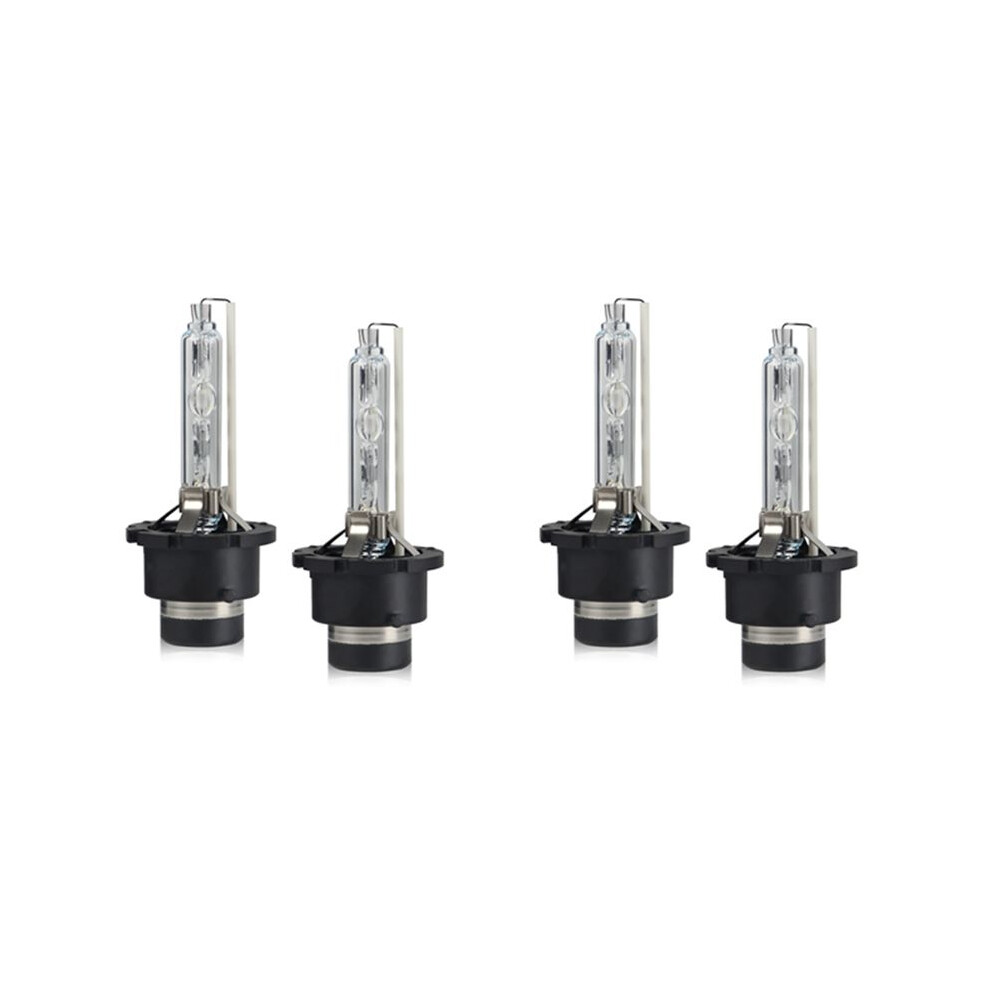 D4s Hid Bulbs, Xenon Headlight Replacement Bulb 35W 6000K High Low Beam For Pack Of 4 (6000K) White 6032503562833