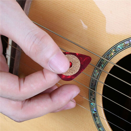 60 ST Gitarrplockar Halkfritt Grepp Elektriska GitarrplocktillbehöR Gitarr Anti-Sladd Packning 1