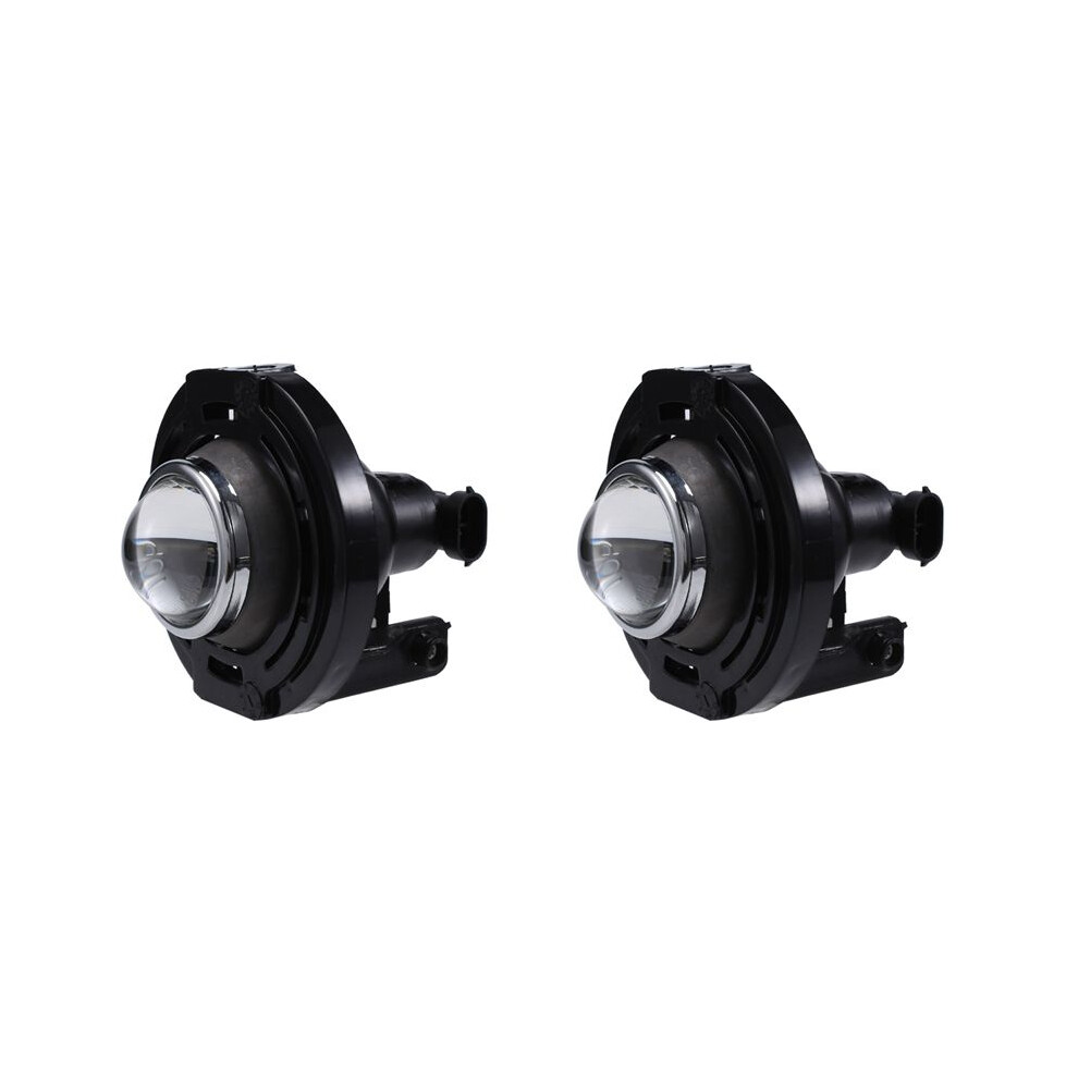 2X Projector Fog Lights Front Driving Bumper Lamps Clear For Challenger 15-21 Grand Cherokee, Durango Avenger 6031527358200