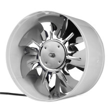3X Ventilador de Conducto en Línea de 220 V, Ventilador de Escape, Ventilador de Refrigeración Por Aire, , 4 Pulgadas