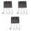 3X V8 Sound Card Audio Set Interface External USB Live Microphone Sound Card  Function for Pc Mobile Phone 1