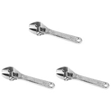3 Pcs 4 Inch 100mm Size Metal Adjustable Spanner Wrench
