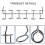 8 Pcs Screwdriver Holder Pegboard Multi-Tool Holder Accessory Pegboard Accessories Multi-Ring Tool Holder for Pegboard 5