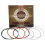 18x IRIN C105 Rainbow Guitar Strings Nylon Core Colorful Coated Copper Alloy Wound(.028-.043) 4