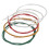18x IRIN C105 Rainbow Guitar Strings Nylon Core Colorful Coated Copper Alloy Wound(.028-.043) 8