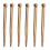 6pcs 168mm Nautical Chart Straight Divider Solid Brass Marine Dividing Tool No Rust for Architects Marine Navigation 1