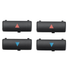 4Pcs Car Air Conditioner A / C Temperature Control Panel  Button Key Cover for  X5 E39 E53 525I 530I 540I M5