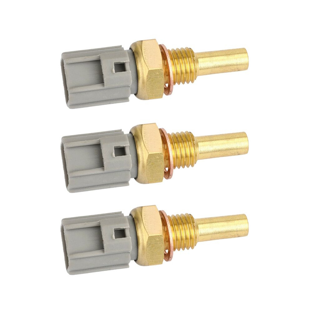 3X Coolant Temperature Sensor For 4Runner Avalon Camry Celica Highlander Land Water Temperature Sensors Gray 6031847953109