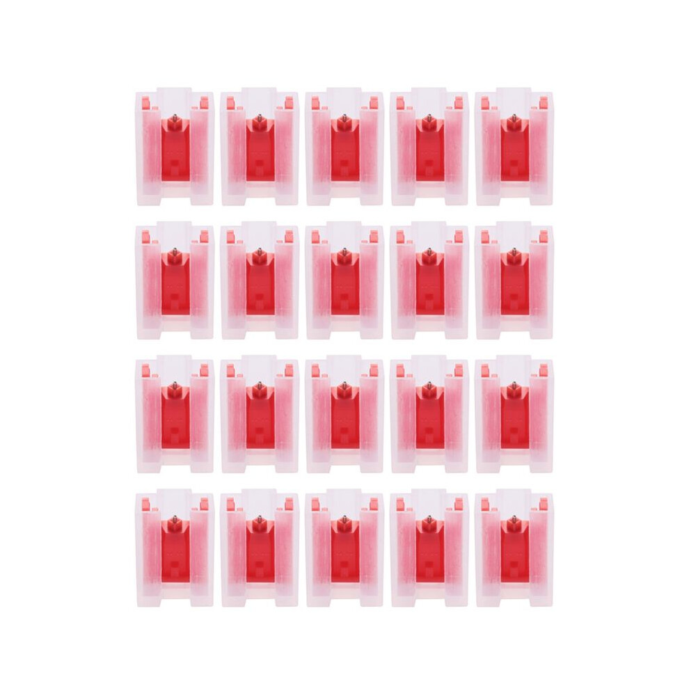 20X Turntable Vinyl Stylus Needle Dynamic Magnetic Lp Vinyl Recorder Reader For Turntable Record Player Gramophone Red 6032011233591