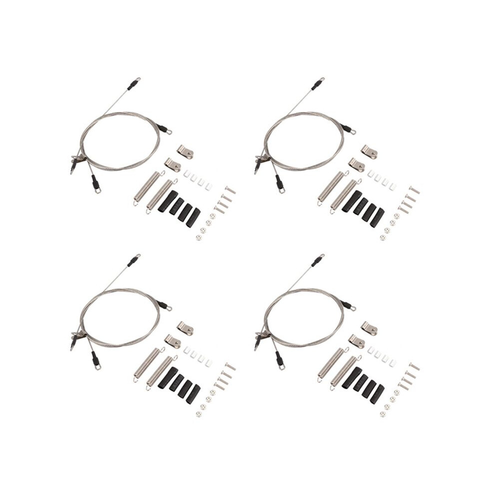4X Rc Car Modified Part Steel Rope For 1/10 Rc Crawler -4 Trx4 Axial Scx10 D90 D110 6033781596909