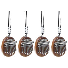4X Kalimba 8 Keys Thumb Piano Great Sound Finger Keyboard Musical Instrument