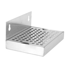 3X Wall Mount Beer Drip Tray No Drain 304 Stainless Steel Homebrew Kegging Draft Beer