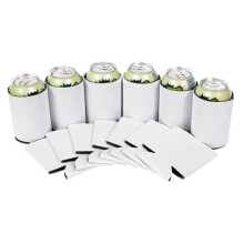 40PCS Neoprene Beer Can Cooler Drink Cup Bottle Sleeve Insulator Wrap Cover New Black