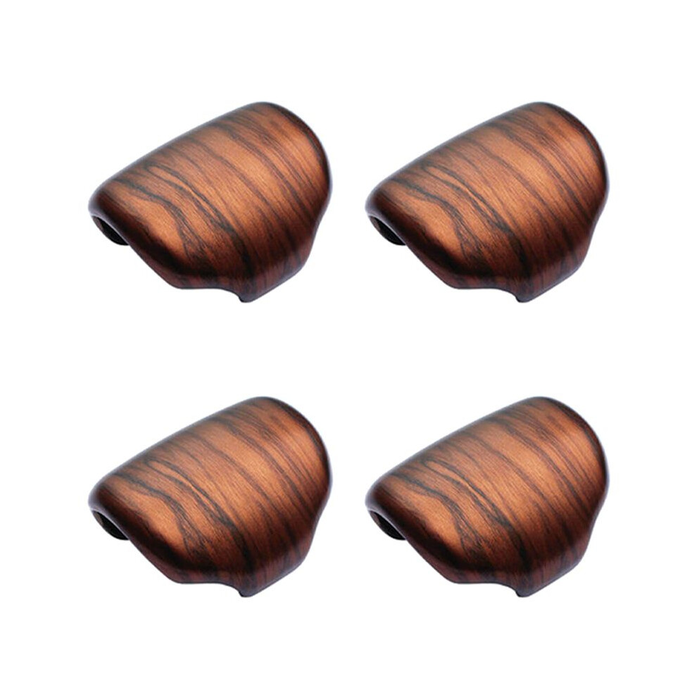 4X Abs Wood Gear Lever Shift Knob Cover Trim For Cr-V Crv 2017-2020 Peach/Grain 6032784155847