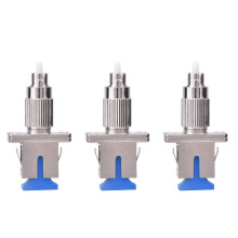 3X Adaptateur à Fibre Optique pour Convertisseur Hybride à Coupleur Monomode FC-SC pour FC Mâle à SC Femelle