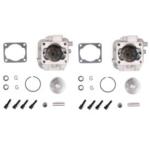 2X 29CC 4 Hole Cylinder Set Fit for CY Rovan TSRC XJM Engine for 1/5 HPI Rovan Kingmotor Baja Losi FG Goped