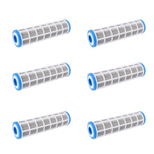 6Stück 10 Zoll Edelstahl Maschen Draht Filter Patrone Wasser Filter Vorfilter Zur Verhinderung Von Kalk Ablagerungen