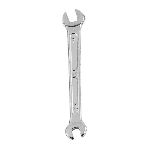 6X Silver Tone 5.5mm X 7mm U Shape Double Open-Ended Wrench Tool 2