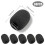 60 Pack Foam Microphone Windscreen, Size Lapel Headset Mic Foam Covers for Headset Microphone 8