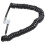 5pcs 9.3 Inch Black RJ9 Telephone Phone Modem Coil  Cord Cable 3