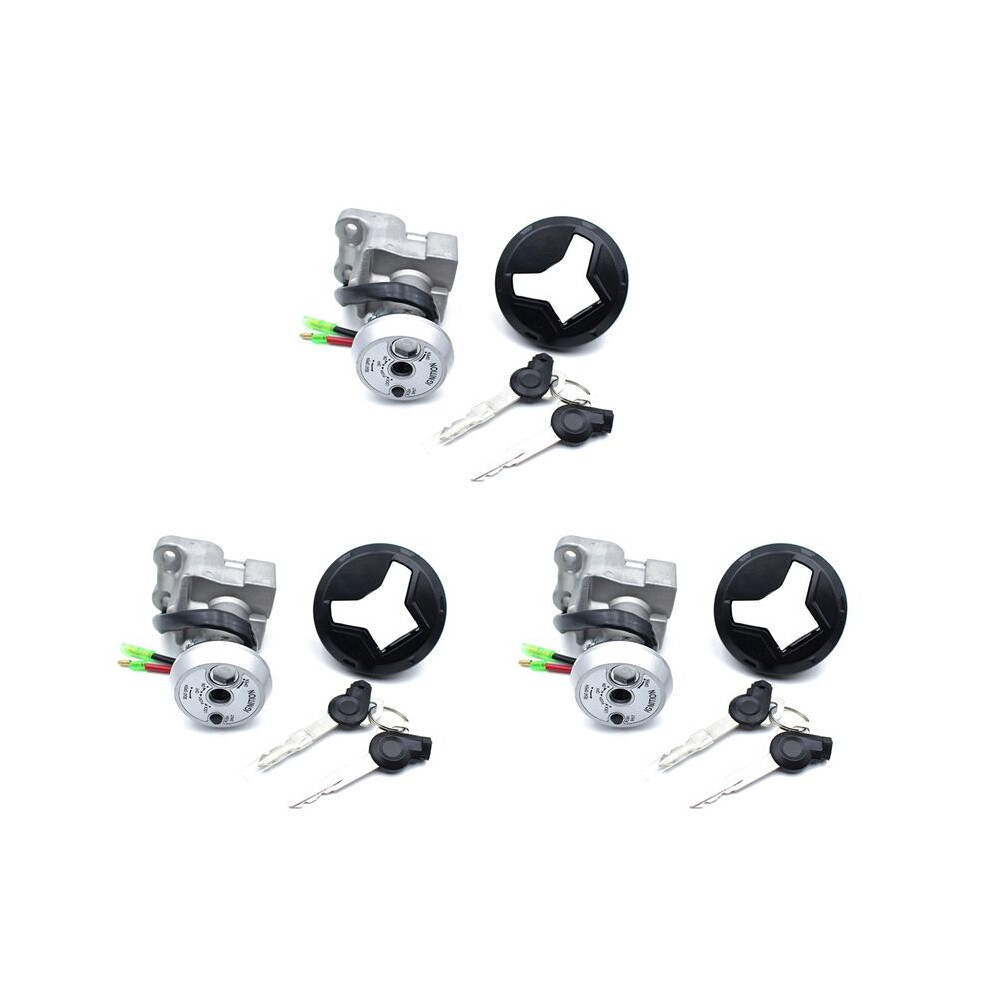3X Motorcycle Ignition Lock Fuel Petrol Tank Gas Cap For Nmax 155 2015-2019 Gas Cover With Key 6033763752125