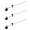 3pièces 100cm Max.Diametre de Cercle Compas A Couper le Verre Circulaire 1