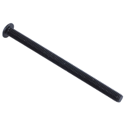 M3 X 45mm Alloy Steel Hex Socket Button  Screws Black 60 Pcs 1
