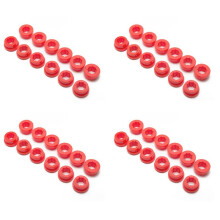 48 Pz /  Boccole di Ricambio Kit Camber Posteriore Braccio di Controllo Inferiore EP-CA0111 per   88-05 Ek Eg Es Rosso