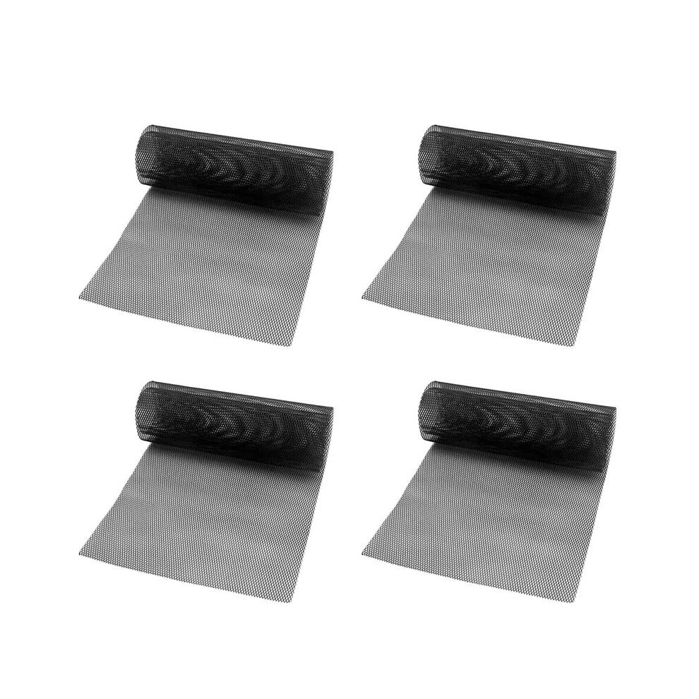 4Pcs 40X13 Inch Universal Car Grille Mesh Metal Car Grille Mesh Sheet Grid Rhombic Grill Mesh Hole 8X16mm 6031905763824