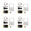 4X NerdMiner V2 Display de 2,8 Polegadas BTC Solo Lottery Nerd Miner 56KH/S Crypto Bitcoin Miner Máquina de Mineração Solo 1