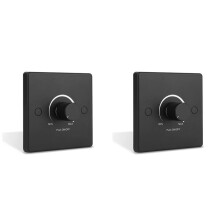 2X RV-Lichtdimmer, Lichtschalter-Bedienfeld, 12-24 V, 5 A, Universal-PWM-Dimmer, Niederspannungsdimmer