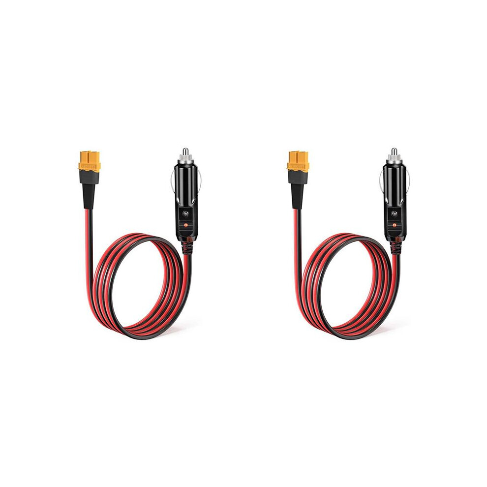 2X Cigarette Lighter To Xt60 12V 24V Charging Cable For Allpowers S2000 Bluetti Eb55, 757/767 Delta Series 6031445560808