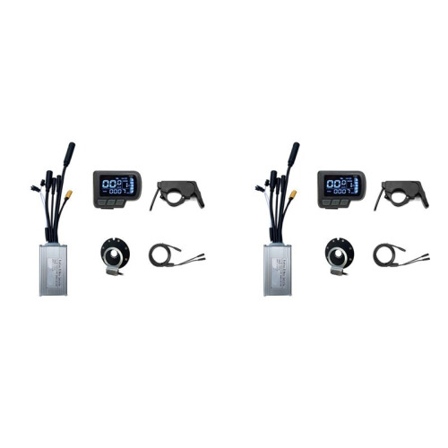 2X Controller System 17A for 24V/36V/48V 250W/350W Motor ED06 with Universal Controller Small Kit