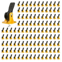 150 Strumenti per Piastrelle per Installazione Livellante,Sistema Livellamento per Piastrelle Riutilizzabile,Strumenti per Livellare il Pavimento,Clip