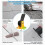 150 PCS Tile Tools for Leveling Installation, Reusable Tile Leveling System, Floor Leveling Tools, Tile Leveling Clips 5