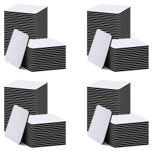 140 Pieces Square Sublimation Coaster Sublimation Blank Cup Mat Blank Rubber Coasters for DIY Home Kitchen Decor