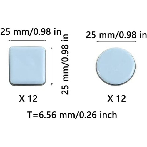 Βαρέως τύπου PTFE μεταφορικά μαξιλάρια επίπλων για λεία βάση πολυαιθυλενίου, 1