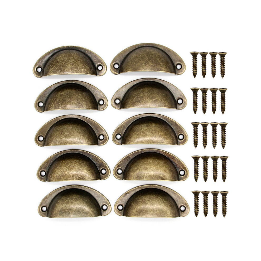Vintage Style Cup Pulls, Unique Shape For A Personalized Furniture Makeover 9358999420967