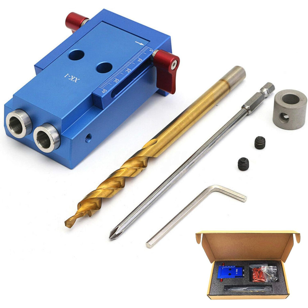 Heavy Duty Dowel Jig, Self Centering Doweling Jig With High Precision Locating, Industrial Grade Material For Professional Woodworking Projects 9448196667255