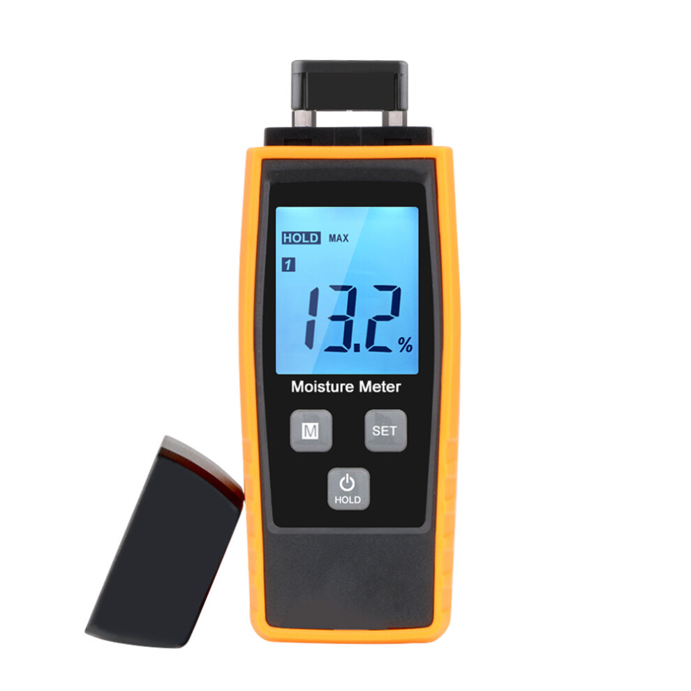 Portable Tester, Digital Wood Meter With Humidity Lcd Display Ensuring High Accuracy, Ideal For Woodworking And Building Construction 9448196662793