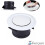 Système de ventilation élégant, diffuseur de plafond facile à installer, grille d'aération réglable en ABS, conception pratique pour 1