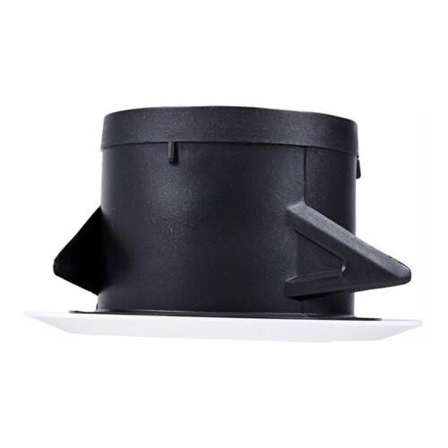 Système de ventilation élégant, diffuseur de plafond facile à installer, grille d'aération réglable en ABS, conception pratique pour 1
