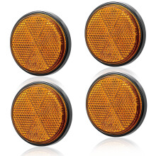 Supersterke zelfklevende reflectoren, gemaakt van zeer sterk ABS voor robuuste prestaties op trailers, vrachtwagens, tractoren, platte trailers,