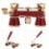 Κιάλιο Opera Glasses, οπτικό γυαλί BK7, vintage και εκλεπτυσμένος σχεδιασμός, βολικό 2