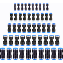Innovative Quick Connector, Light And Compact Push To Connect Fittings, Gentle Installation, Corrosion Resistant, 50Pcs