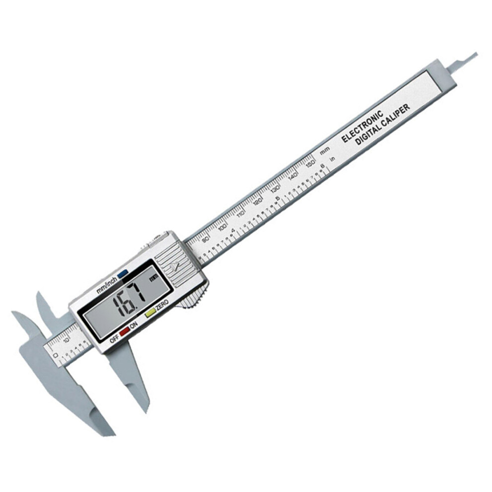 Professional Metal Electronic Micrometer, Carbon Fiber Vernier Gauge With Zero Adjustment For Accurate Four-Way Measurement 9173940266261
