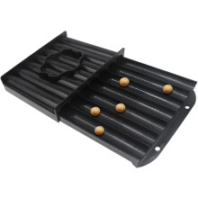 High-quality Material Bait Rolling Plate, PP Portable Fishing Round Bait Roller, Quick Bait Preparation For Outdoor Fishing Enthusiasts