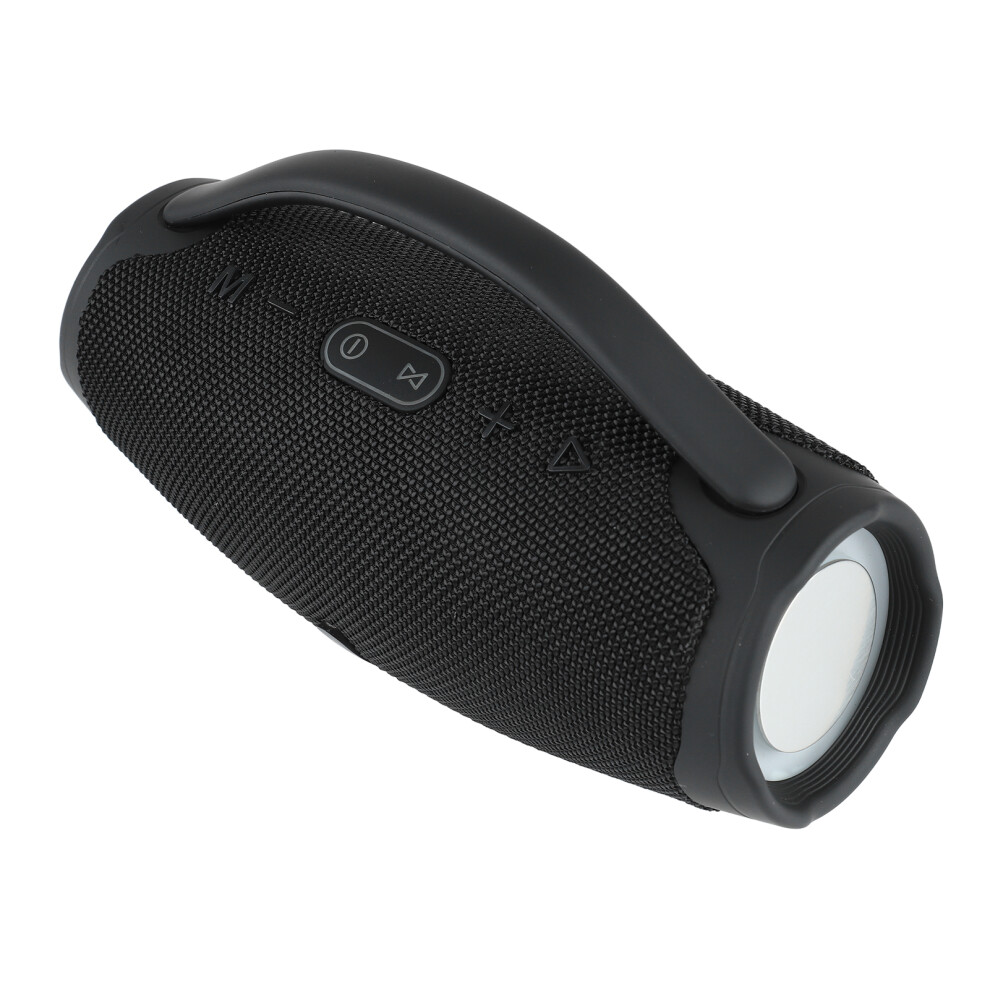 Rgb Waterproof Bluetooth Speaker 1200Mah, 21X12x9cm, Portable Black 8431381732747