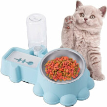 Langlebiger Katzennapf aus Edelstahl, vielseitig einsetzbar von Zuhause bis zum Zoofachhandel, Nackenentlastung durch ergonomisches Design, geeignet